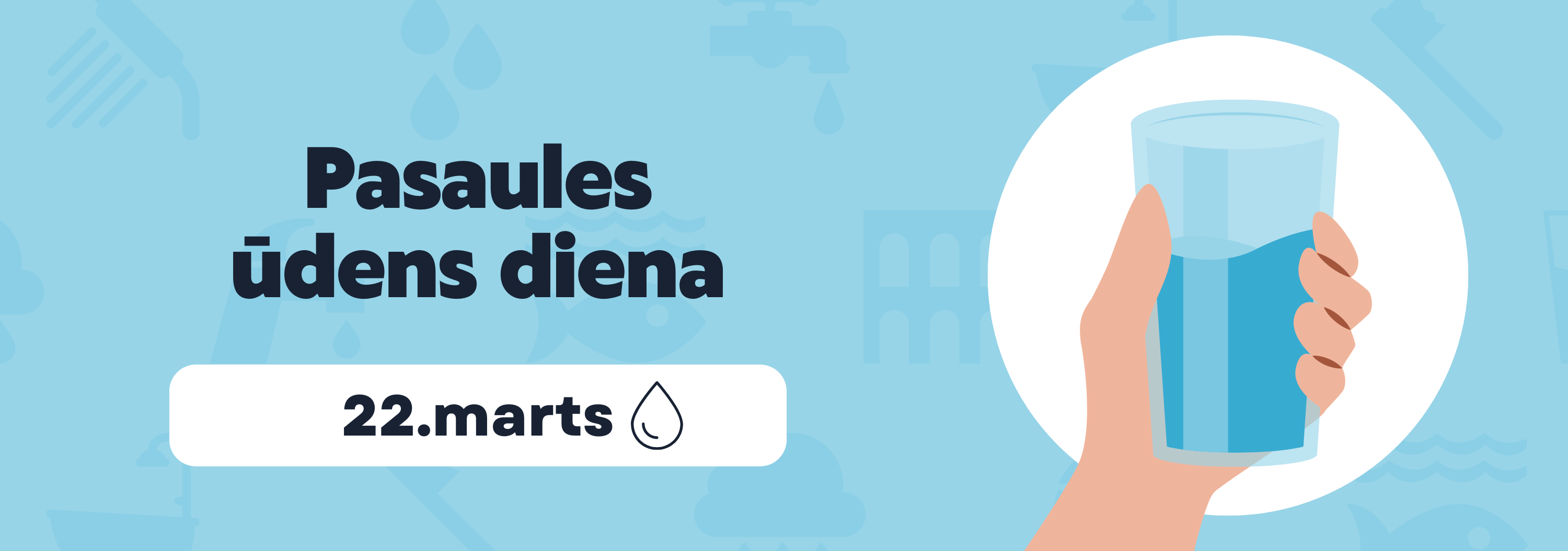 Baneris NVPT Pasaules udens diena