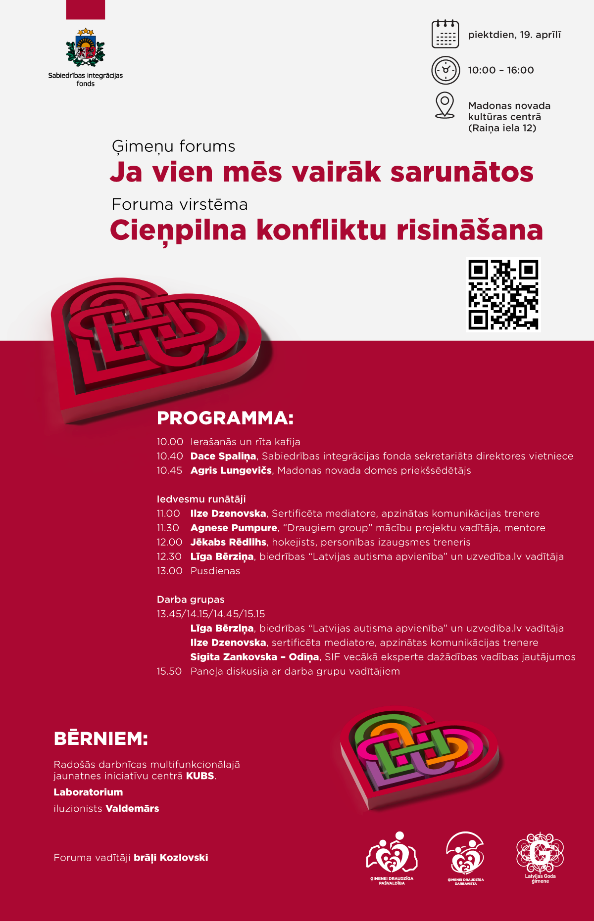 Gimenu forums programma Madona