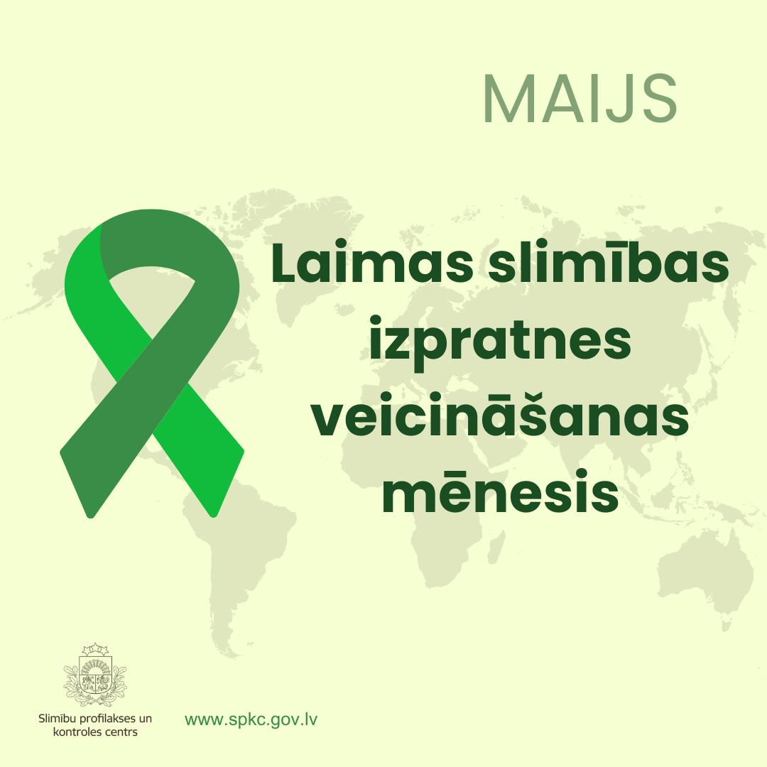 Laimas slimibas menesis