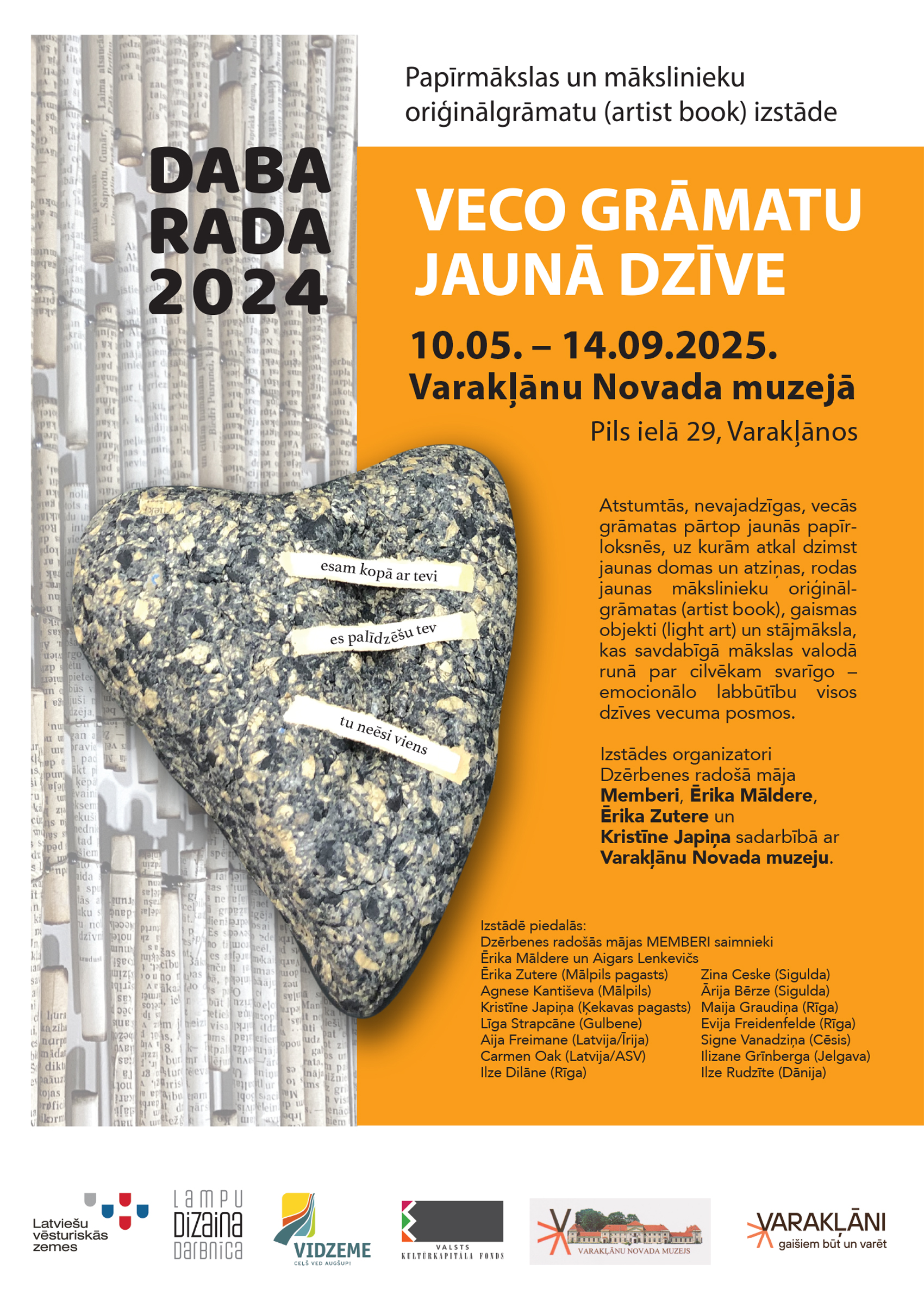 VecoGramatuDzive Varaklani Plakats